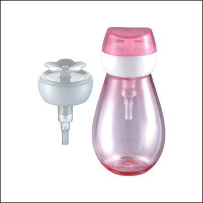 প্লাস্টিক ফুল নখ পাম্প জল বোতল পোষা প্রাণী 150ml