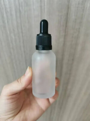 গ্লাস ড্রপপার ফ্রিজড গ্লাস বোতল সঙ্গে Serum অপরিহার্য তেল জন্য জালিয়াতি প্রমাণ বন্ধ