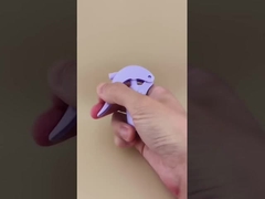 হালকা বেগুনি প্লাস্টিকের মিনি ট্রিগার স্প্রেয়ার K604-1 বোতল এবং চুলের জন্য