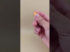 হলুদ অ্যালুমিন বোতাম ফাইন ক্রাম্প স্প্রেয়ার বড় হাউজিং K402-1 পারফিউম জন্য