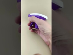 ডাবল কালার সাদা এবং বেগুনি সহজ ট্রিগার স্প্রেয়ার K101-6 পরিবারের পরিষ্কারের জন্য