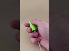 সবুজ মসৃণ সূক্ষ্ম কুয়াশা স্প্রেয়ার K302 ট্রিগার কসমেটিক বোতল জন্য নিখুঁত সমাধান