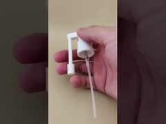 দীর্ঘ মুখ সাদা কুয়াশা স্প্রেয়ার মৌখিক K310B সার্টিফাইড এবং ঔষধের জন্য প্লাস্টিকের পিপি থেকে তৈরি