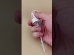 কসমেটিক বোতল জন্য নতুন ডিজাইন সাদা ফেনা পাম্প K515