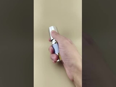 পারফিউম এবং ক্রিমের জন্য নতুন ডিজাইনের নীল বায়ুহীন পাম্প বোতল