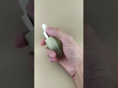 নতুন ডিজাইনের ধীরে ধীরে পরিবর্তন হলুদ মসৃণ ড্রপপার বোতল K-GBL30