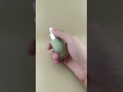 নতুন ডিজাইন ধীরে ধীরে পরিবর্তন সবুজ খাঁজকাটা ড্রপার বোতল কে-জিবিএল৩০ সারমর্মের জন্য