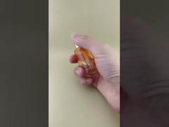 নতুন ডিজাইন ক্লিয়ার গ্র্যাজুয়াল চেঞ্জ ক্লিয়ার অরেঞ্জ স্মুথ ড্রপার বোতল কে-জিবিএল৩০ লোশনের জন্য