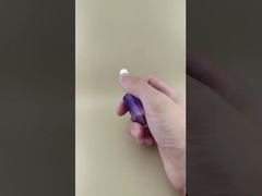 নতুন ডিজাইন ক্লিয়ার গ্র্যাজুয়াল চেঞ্জ ক্লিয়ার পার্পেল স্মুথ ড্রপার বোতল কে-জিবিএল৩০ এসেন্সের জন্য