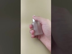 নতুন ডিজাইন ক্লিয়ার রিবড ড্রপার বোতল কে-জিবিএল৩০ এসেন্সের জন্য