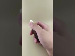 নতুন ডিজাইন ক্লিয়ার ব্রাউন মসৃণ ড্রপার বোতল কে-জিবিএল৩০ এসেন্সের জন্য