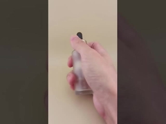 লশনের জন্য নতুন ডিজাইনের পরিষ্কার ম্যাট গোলাকার ড্রপপার বোতল