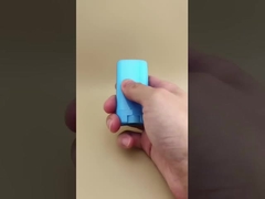 লিপস্টিকের জন্য নীল ফ্ল্যাট মসৃণ ঠোঁট ব্যালাম প্যাকেজিং