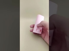 গোলাপী মসৃণ লিপ বাম প্যাকেজিং লিপস্টিকগুলির জন্য