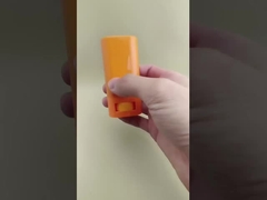 লিপস্টিকের জন্য কমলা মসৃণ ঠোঁট ব্যালাম প্যাকেজিং