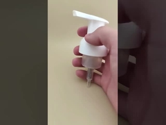 শ্যাম্পু বোতল জন্য সূক্ষ্ম নকশা সাদা প্লাস্টিক ফোম পাম্প