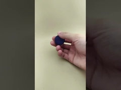 ত্বকের যত্নের বোতলগুলির জন্য সূক্ষ্ম নকশা গাঢ় নীল প্লাস্টিকের ক্যাপ