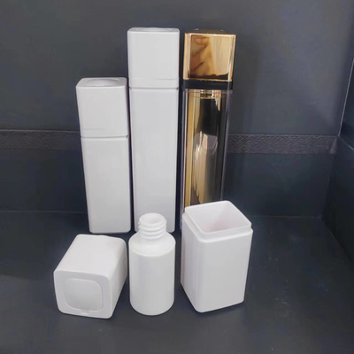 ক্রিম 15ML / 30ML / 50ML এর জন্য বায়ুবিহীন ডিসপেনসার বোতল হিসাবে স্ক্রু ক্যাপ টাইপ
