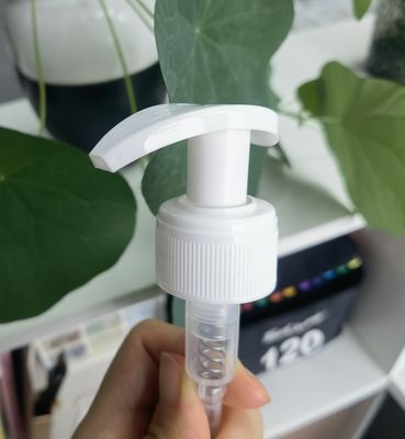 লোশন পাম্প 316SS স্প্রিং হোয়াইট বডি লোশন ডিসপেনসর পাম্প নেক 24 / 28 ডিসচার্জ রেট K202-5