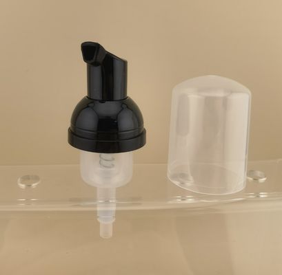 কসমেটিক বোতলগুলিতে সর্বোত্তম পারফরম্যান্সের জন্য কাস্টমাইজড ব্ল্যাক ফোম পাম্প