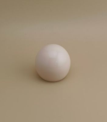 কসমেটিক বোতলগুলির জন্য রাইসহোয়াইট প্লাস্টিকের মসৃণ গোলাকার ঢাকনা