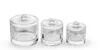 স্কয়ার পারফিউম গ্লাস বোতল কসমেটিক 50 মিলি ফ্রেজারেন্স বোতল