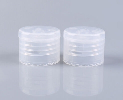 মসৃণ পৃষ্ঠ বোতল ঢাকনা 24 28mm চাপুন শ্যাম্পু বোতল প্লাস্টিকের ফ্লিপ ক্যাপ