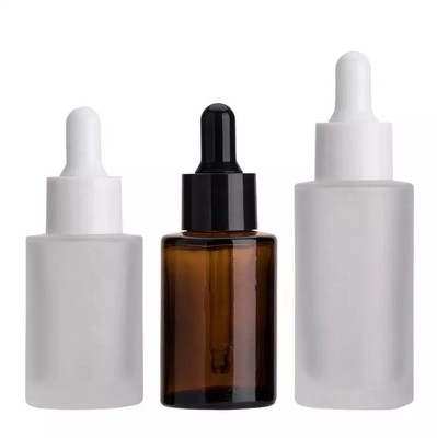 50ml ফ্রস্টেড এসেনশিয়াল অয়েল গ্লাস ড্রপার বোতল K1006 মাল্টি ফাংশন